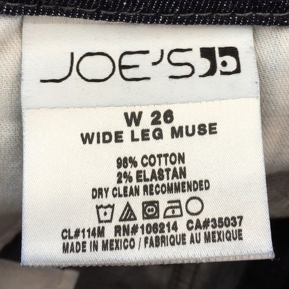 💸Joe's Jeans wide leg Muse jean size 26 - Picture 5 of 13
